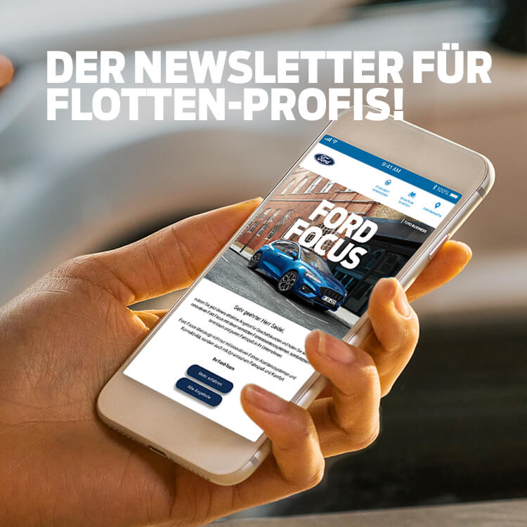 FORD NEWSLETTER-ANMELDUNG